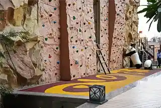 Rock Climbing at Sai World Empire